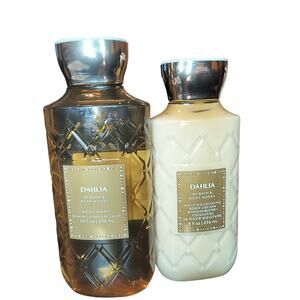 SET bbw DAHLIA Body Wash / Body Lotion